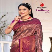 BUNAWAT CADBURY SILK VOL 8 FESTIVAL SILK SAREE COLLECTION