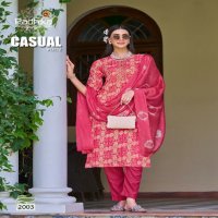 CASUAL VOL 2 BY RADHIKA LIFESTYLE CASUAL WEAR RAYON PRINT READYMADE 3PCS DRESS