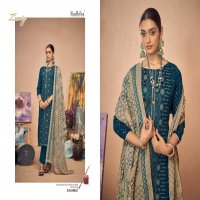 AZARA BLACK BERRY VOL 12 BY RADHIKA FASHION COTTON PRINT CASULA WEAR 3PCS DRESS MATERIAL