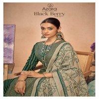 AZARA BLACK BERRY VOL 12 BY RADHIKA FASHION COTTON PRINT CASULA WEAR 3PCS DRESS MATERIAL