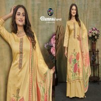 FOURDOTS BUNNAI JAM COTTON FUNCTION STYLE PAKISTANI DRESS MATERIAL EXPORTS