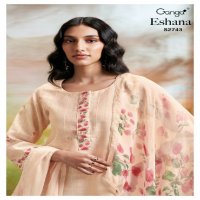 Ganga Eshana S2743 Wholesale Premium Rich Cotton Dress Material