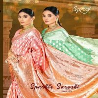 Saroj Sparkle Saroski Vol-2 Wholesale Soft Silk Rich Pallu Ethnic Sarees