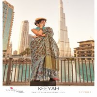 Rajtex Keeyah Wholesale Printed Zari Sarees Collection