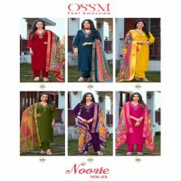 OSSM NOORIE VOL 3 FESTIVE COLLECTION BEAUTIFUL TOP BOTTOM DUPATTA