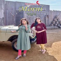 Koodee Morni Vol-2 Wholesale Nayra Cut Kurtis Collection