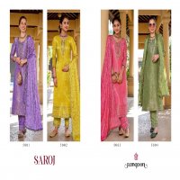 Rangoon Saroj Wholesale Readymade 3 Piece Salwar Kameez