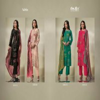 Omtex Adria Wholesale Daisy Silk With Hand Work Suits