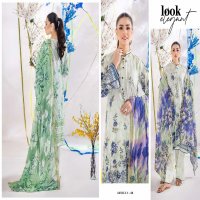 Gulljee Bluebell Three Piece Unstitched Pakistani Suits Collection