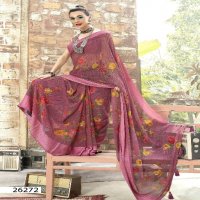 SANJULA VOL 2 BY VALLABHI PRINTS CLASSIC LOOK GEORGETTE SAREE WITH BLOUSE