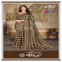 PALAV LAUNCH PAARNA VOL 66 KREEVA GEORGETTE CLASSY LOOK SAREE