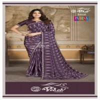 PALAV LAUNCH PAARNA VOL 66 KREEVA GEORGETTE CLASSY LOOK SAREE