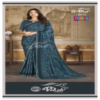 PALAV LAUNCH PAARNA VOL 66 KREEVA GEORGETTE CLASSY LOOK SAREE