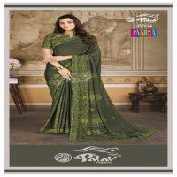 PALAV LAUNCH PAARNA VOL 66 KREEVA GEORGETTE CLASSY LOOK SAREE