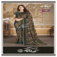 PALAV LAUNCH PAARNA VOL 66 KREEVA GEORGETTE CLASSY LOOK SAREE