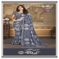 PALAV LAUNCH PAARNA VOL 66 KREEVA GEORGETTE CLASSY LOOK SAREE