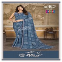 PALAV LAUNCH PAARNA VOL 66 KREEVA GEORGETTE CLASSY LOOK SAREE