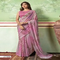 Vallabhi Rianshi Wholesale Georgette Fabrics Ethnic Sarees