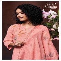 Ganga Vihana S2752 Wholesale Premium Voil With Handwork Suits