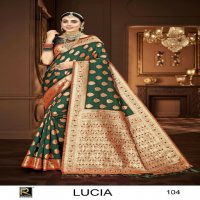 RONISHA LUCIA BY RANJNA SAREE BANARASI SILK PREMIUM FABRICS SUPER HIT COLLECTION SAREES