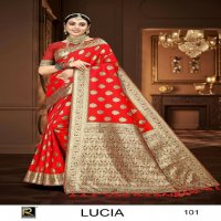 RONISHA LUCIA BY RANJNA SAREE BANARASI SILK PREMIUM FABRICS SUPER HIT COLLECTION SAREES