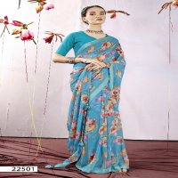 VALLABHI PRINTS TARUSHI COLOUR ADDITION STYLISH GEORGETTE SAREE