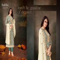 Radhika Azara Urvashi Wholesale Cotton Designer Neck Work Dress Material