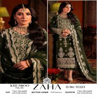 Zaha Khusboo Vol-9 Wholesale Indian Pakistani Salwar Suits