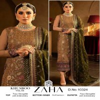 Zaha Khusboo Vol-9 Wholesale Indian Pakistani Salwar Suits