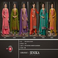Triple AAA Jenika Wholesale Pure Russian Silk Jacquard Dress Material