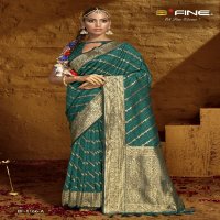 B Fine Shrisha Wholesale Silk Fabrics Function Wear Ethnic Sarees