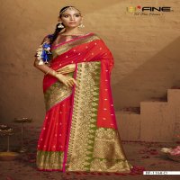 B Fine Priyal Wholesale Silk Fabrics Function Wear Sarees