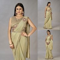 Jivora Bliss D.no 1051 To 1068 Series Wholesale Designer Stitched Sarees