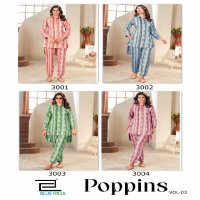 BLUE HILLS POPPINS VOL 3 RAYON STYLISH OUTFIT LOOK READYMADE CO-ORD SET