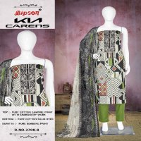 Bipson Kia Carens 2708 Wholesale Pure Cambric Cotton Dress Material