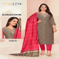 Starlink Kohinoor Wholesale Readymade 3 Piece Salwar Suits Combo