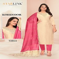 Starlink Kohinoor Wholesale Readymade 3 Piece Salwar Suits Combo