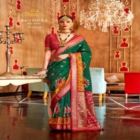 Trirath Hast Patola Wholesale Sigma Silk With Sambalpuri Pallu Sarees