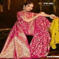 B Fine Dhwani Wholesale Silk Fabrics Ethnic Sarees