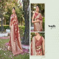 Monjolika Maheen Wholesale Simar Silk With Weaving Work Rich Pallu Sarees