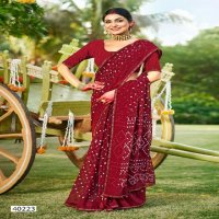 BIPASA BY 5D DESIGNER REGULAR WEAR FANCY GEORGETTE SAREE