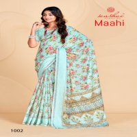 Kashvi Maahi Wholesale Linen Weaving Sequence Work Sarees