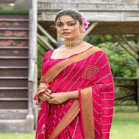 SAUMYA BEGINS KHUSHI HAND MADE LATKANS BEST COLOURS FANCY SAREE