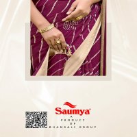 SAUMYA BEGINS KHUSHI HAND MADE LATKANS BEST COLOURS FANCY SAREE