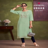 RANGOON UDAAN READYMADE DAILY WEAR VISCOSE EMBROIDERY WORK LONG KURTI