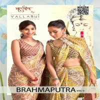 Vallabhi Brahmaputra Vol-3 Wholesale Georgette Fabrics Sarees