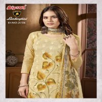 Bipson Lamborghini 2734 Wholesale Pure Cotton With Ethnic Handprint Dress Material