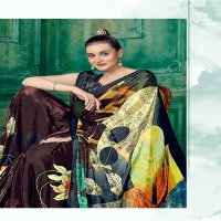 Jivora Rio Wholesale Crape With Modern Abstract Print Ethnic Sarees