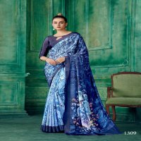 Jivora Rio Wholesale Crape With Modern Abstract Print Ethnic Sarees