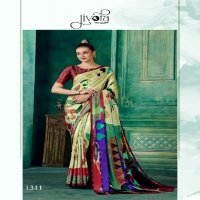 Jivora Rio Wholesale Crape With Modern Abstract Print Ethnic Sarees